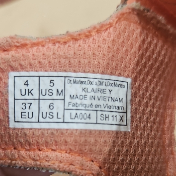 Doc Marten Sandals Coral color - Picture 5 of 7